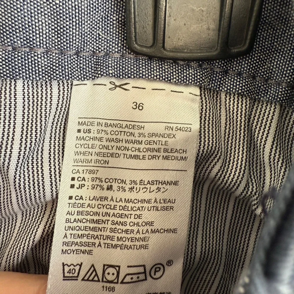 BANANA REPUBLIC 'Emerson'‎ True Navy Mens Shorts, 36